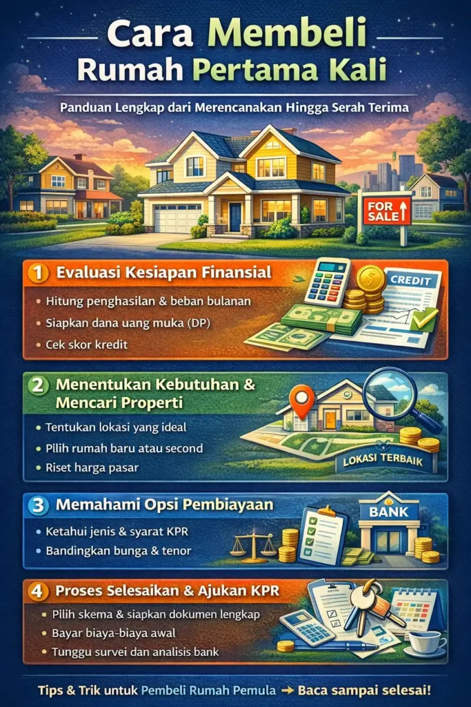 Cara membeli rumah pertama kali